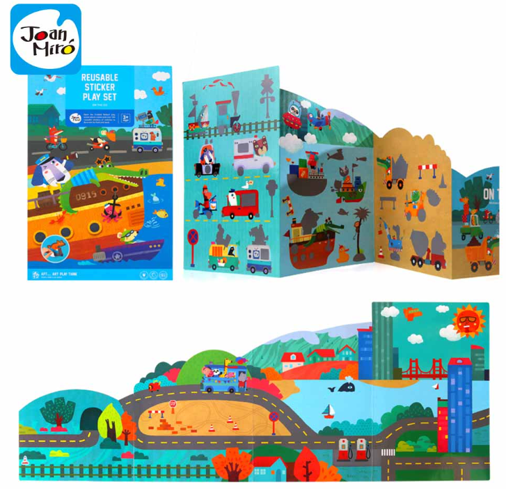 Jar Meló Reusable Sticker Play Set - On The Go