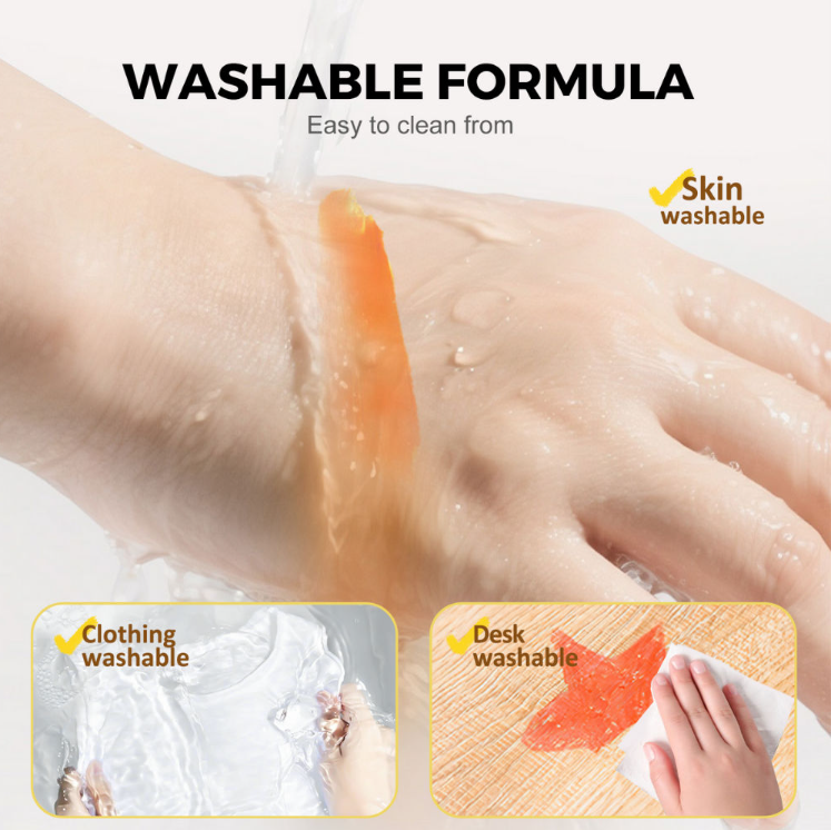 Jar Meló Twistable Washable Glitter Crayons (12)