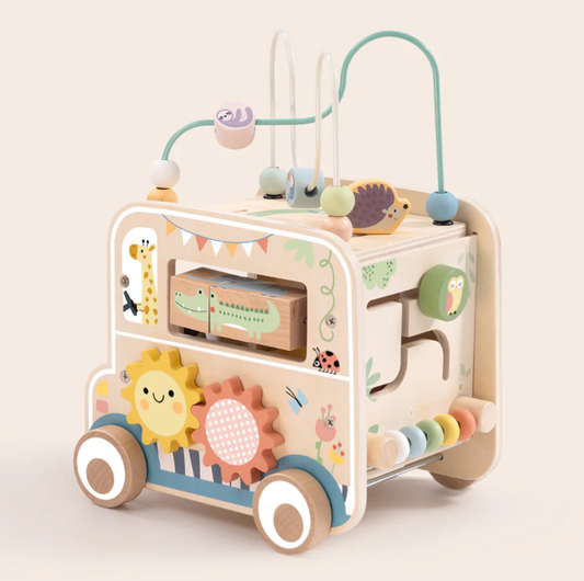 TookyToy - Hunting Vehicle Play Cube Activity Toy