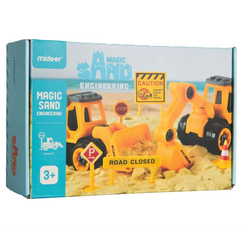 Mideer - Beach & Sand Toy Set - Construction Site