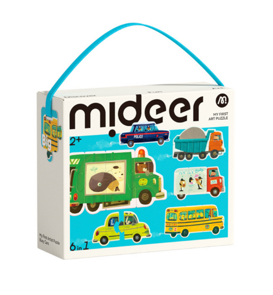 Mideer My First Artist Puzzle - Busy Cars