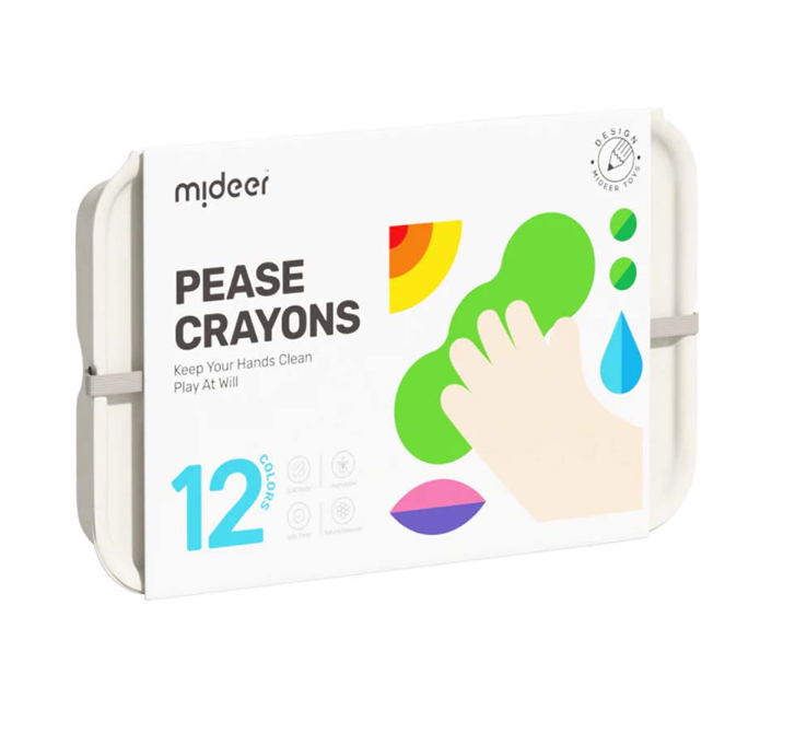 Mideer - Pea Beeswax Crayons