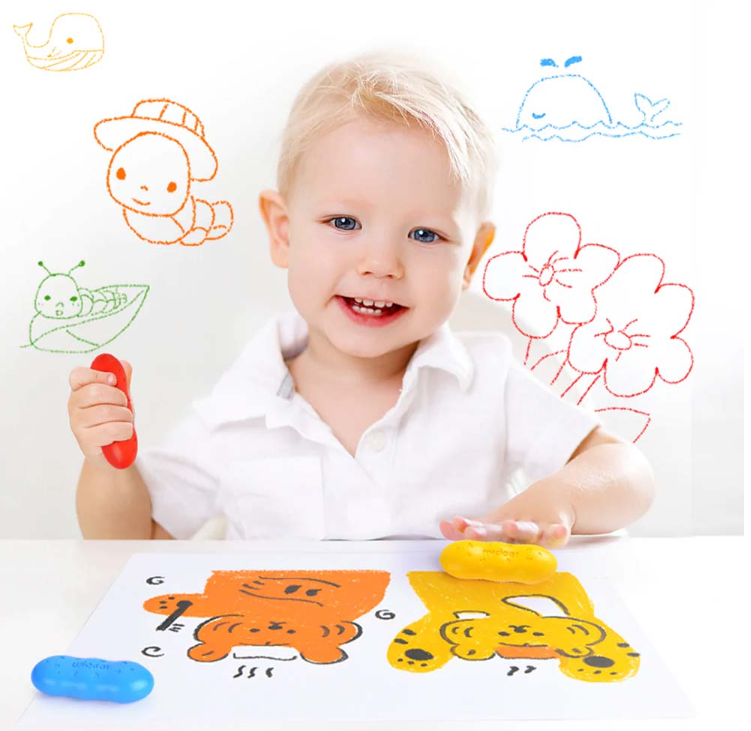 Mideer - Pea Beeswax Crayons