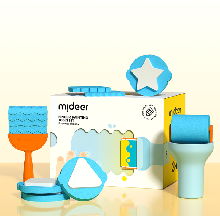 Mideer - Finger Painting Tools Set