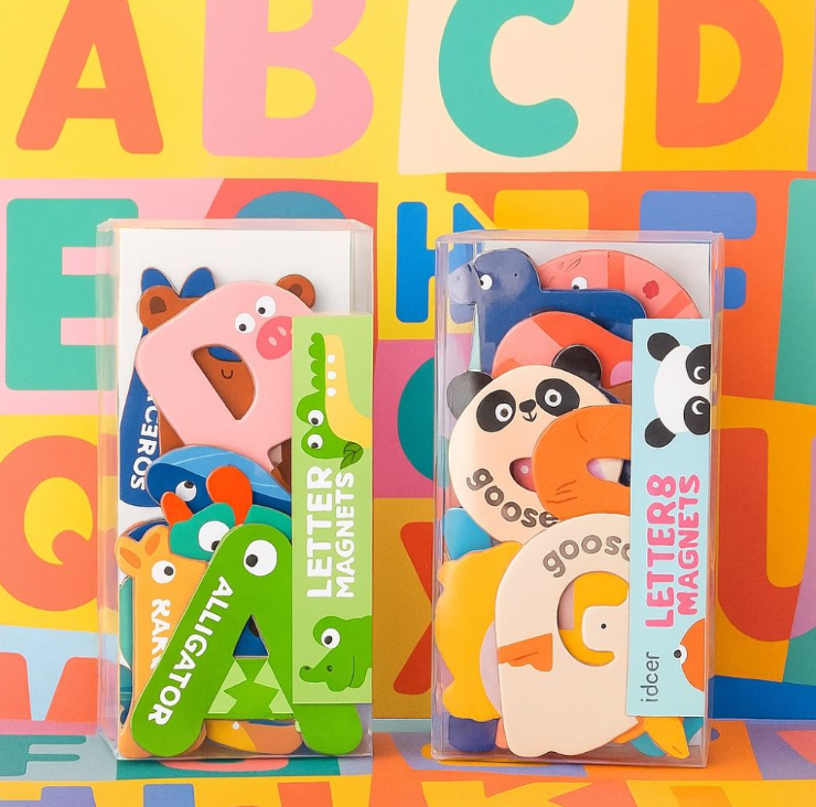 Mideer - Alphabet Magnets - Animal Letters