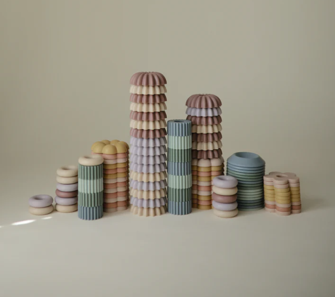 Mushie Lacing Toy Set