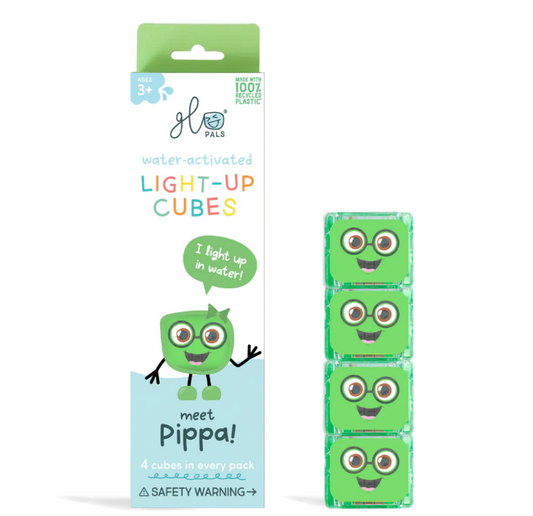 Glo Pals - Water Activated Light-Up Sensory Toys - Pippa (4 Pack)