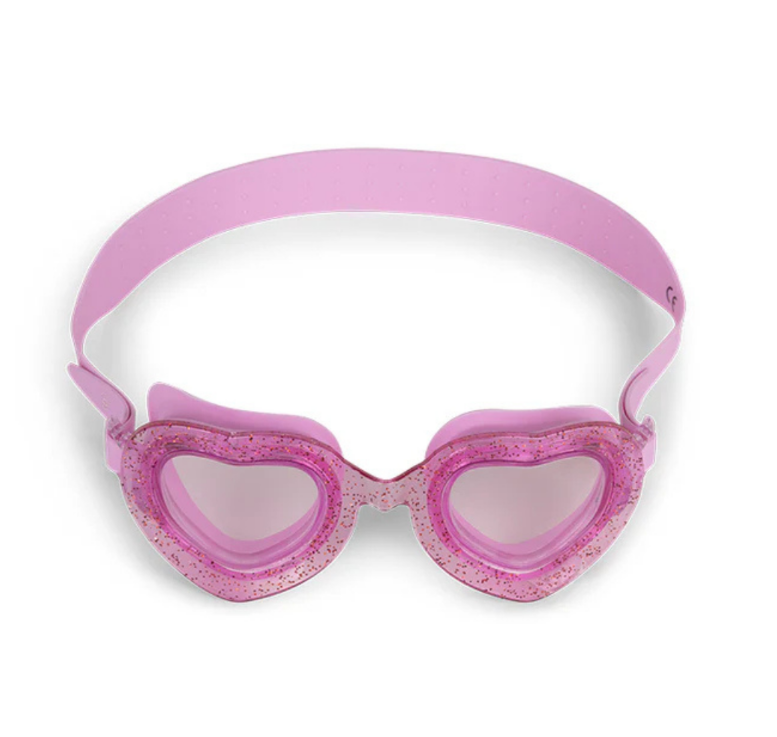 Swim Essentials: Goggles - Berry Sweats Hearts