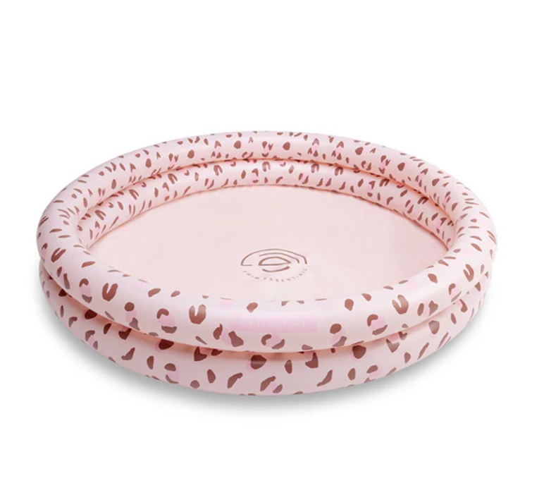 Swim Essentials: Childrens Paddle Pool - Old Pink Leopard