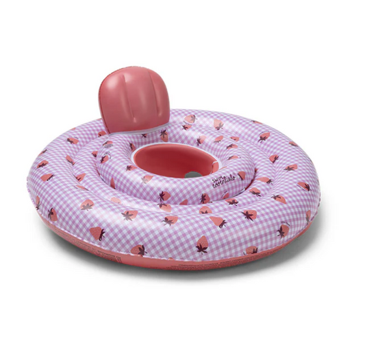 Swim Essentials: Baby Float/Swim Seat - Strawberry Fields