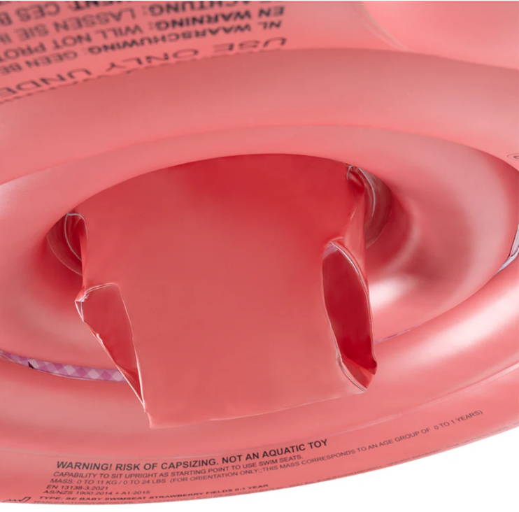 Swim Essentials: Baby Float/Swim Seat - Strawberry Fields