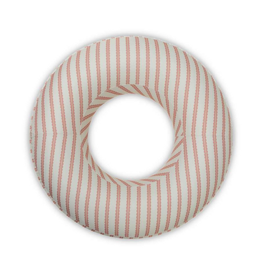 Swim Essentials: Swim Ring with Luxe Fabric Cover - Saint Tropez 120cm
