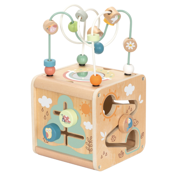TookyToy - Play Cube Activity Toy: Nature