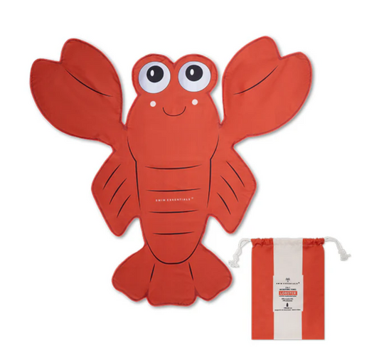 Swim Essentials: Shaped Beach Towel - Lobster