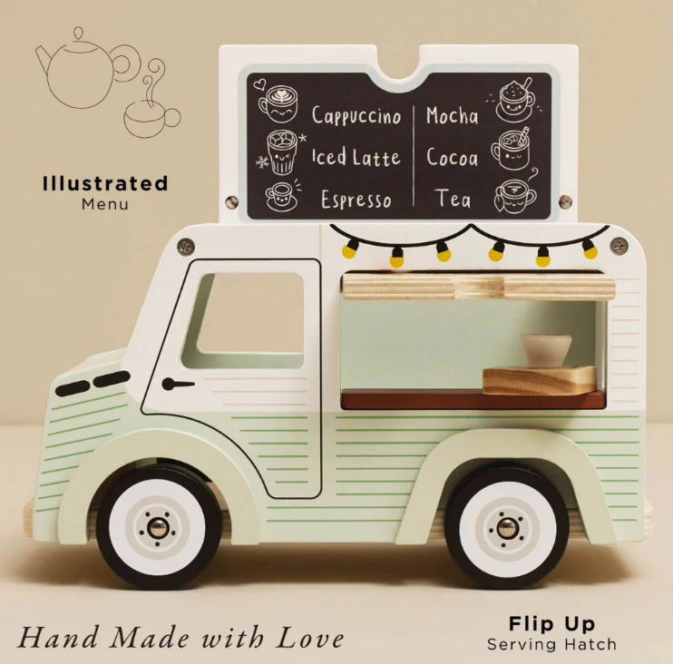 Le Toy Van - Wooden Mobile Café Van