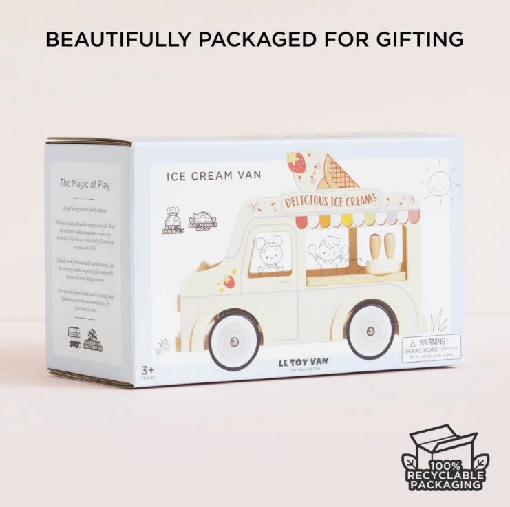 Le Toy Van - Wooden Ice Cream Van