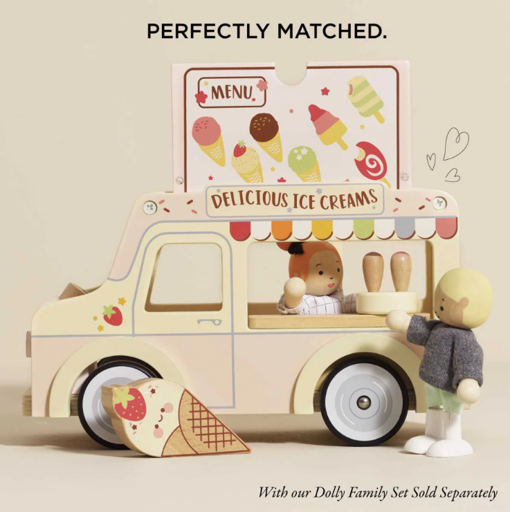 Le Toy Van - Wooden Ice Cream Van