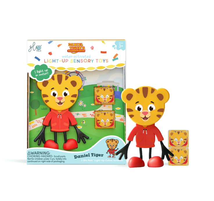 Glo Pals - Water Activated Light-Up Sensory Toys - Daniel Tiger PRE-ORDER