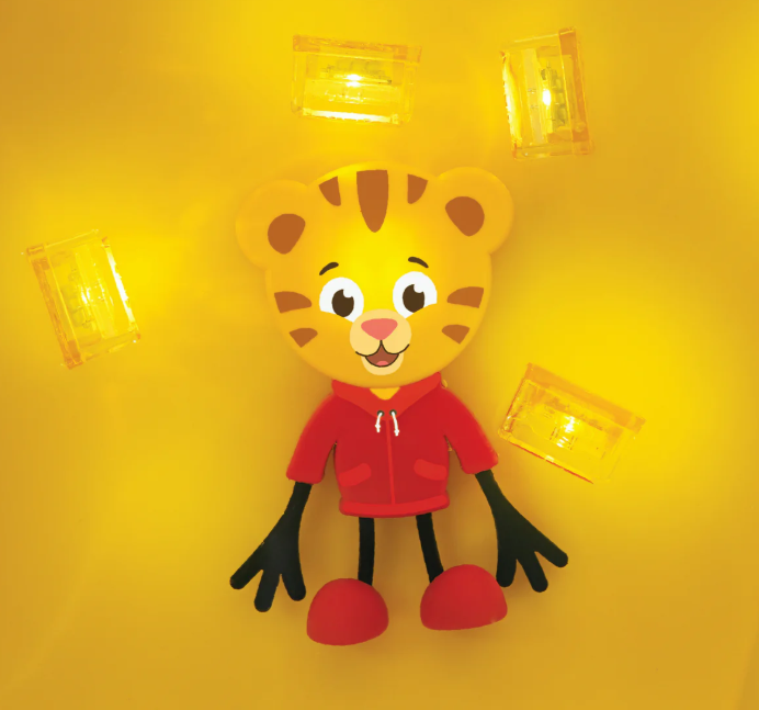 Glo Pals - Water Activated Light-Up Sensory Toys - Daniel Tiger PRE-ORDER