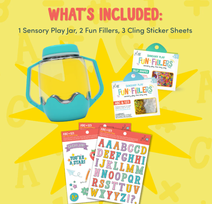Glo Pals - DIY Sensory Jar Gift Set - ABC PRE-ORDER