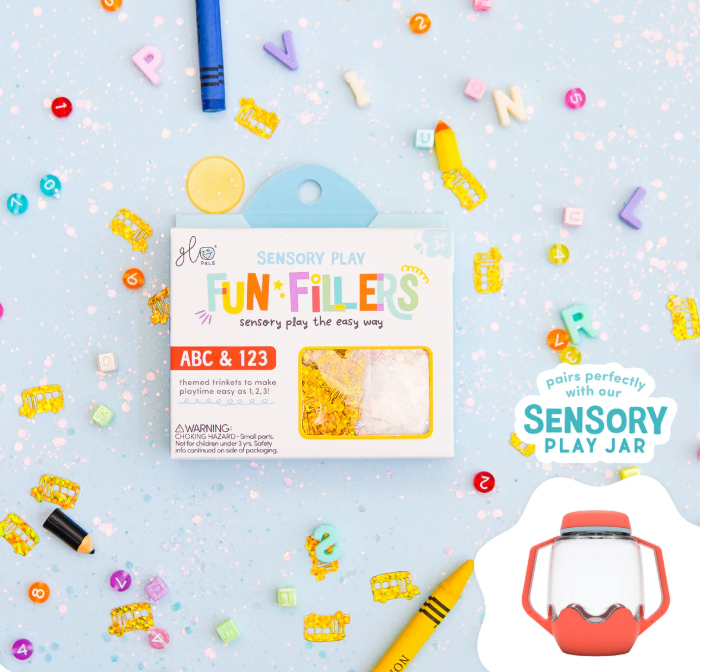 Glo Pals - Sensory Play Fun Fillers Pack - ABC & 123 PRE-ORDER
