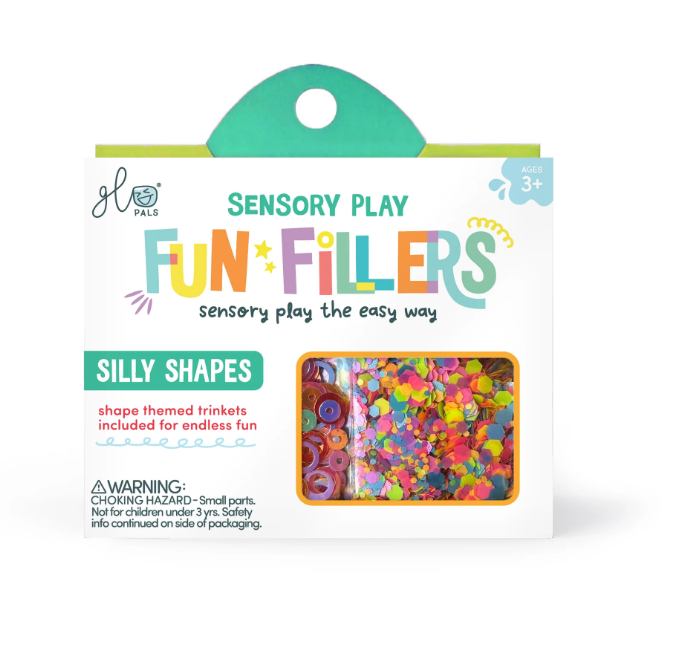 Glo Pals - Sensory Play Fun Fillers Pack - Silly Shapes PRE-ORDER