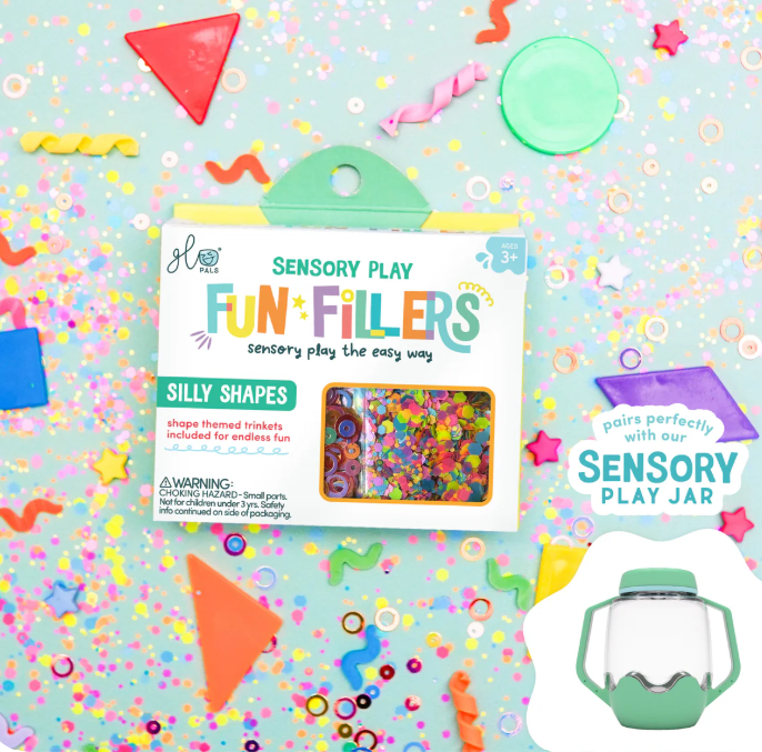 Glo Pals - Sensory Play Fun Fillers Pack - Silly Shapes PRE-ORDER