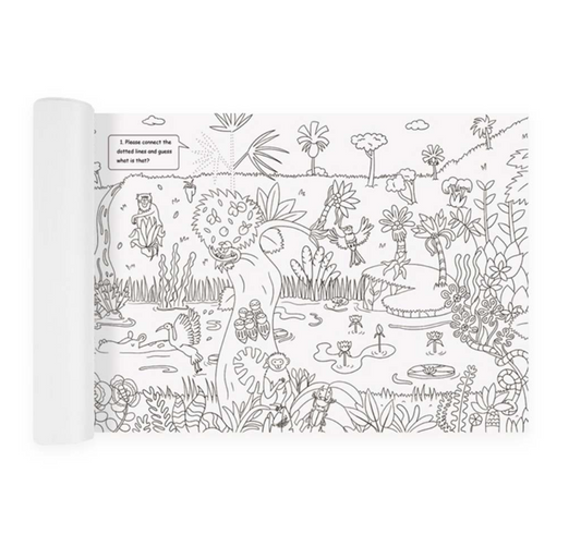 Mideer - Giant Colouring Roll: Jungle - 10m