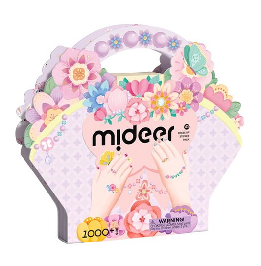 Mideer - Nail, Temporary Tattoo & Gem Sticker Pack - Garden Fairy