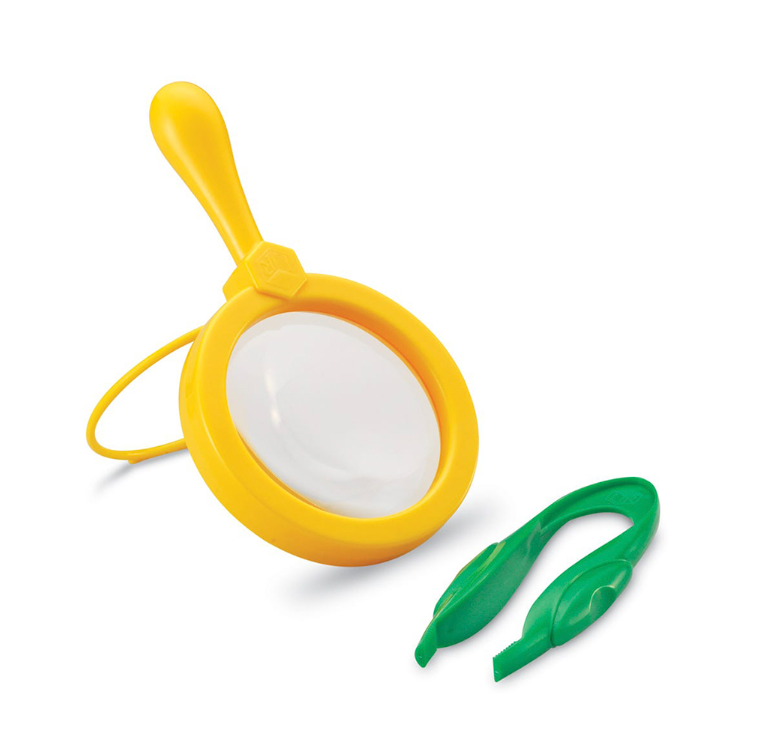 Jumbo Magnifier & Tweezers (Glo Pals Dupe)