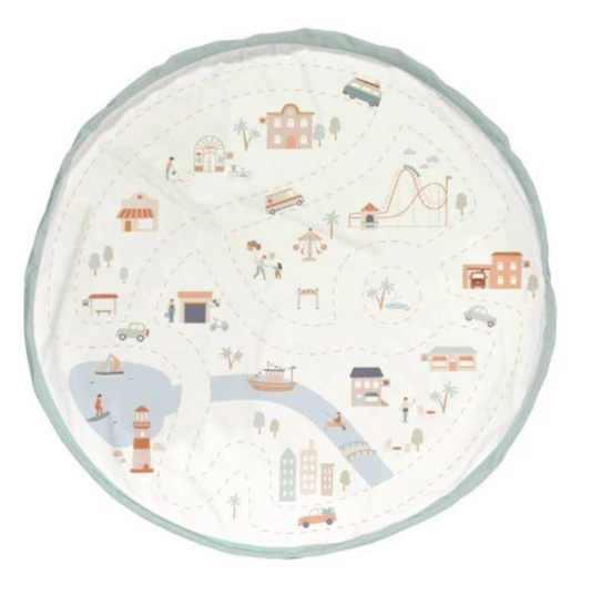 Play&Go 3-in-1 Playmat & Toy Bag - Citymap
