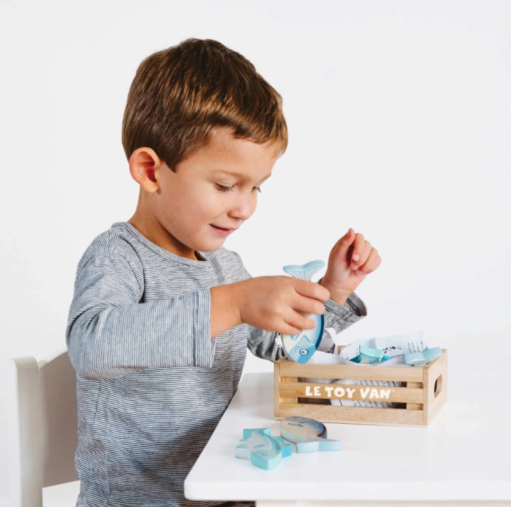 Le Toy Van - Wooden Fish Food Crate