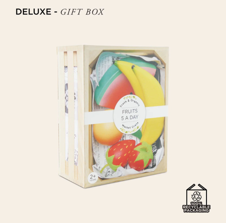Le Toy Van - Wooden Smoothie Fruit Food Crate
