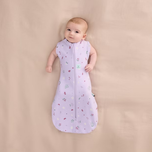 Ergopouch Cocoon Swaddle Bag - 1.0 TOG BUTTERFLY GARDEN