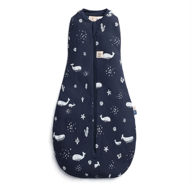 Ergopouch Cocoon Swaddle Bag - 1.0 TOG WHALE