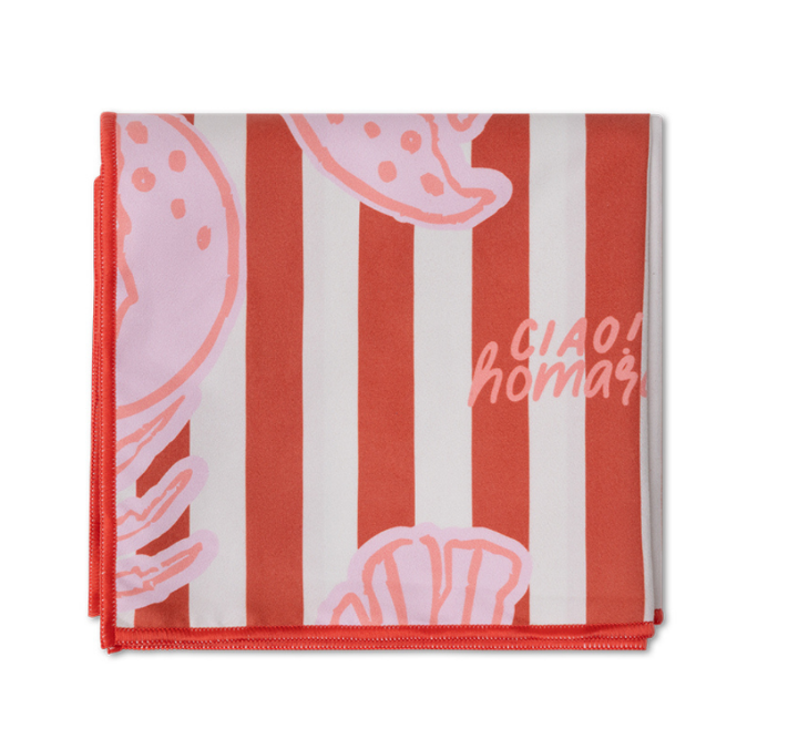 Swim Essentials: Microfiber Beach Towel - Lobster Bay
