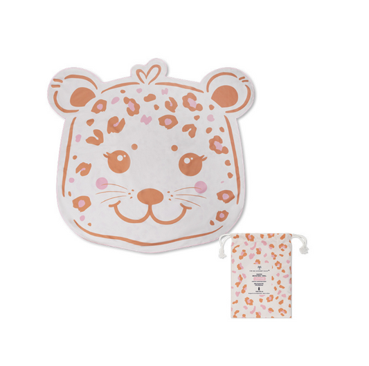 Swim Essentials: Microfiber Beach Towel - Leopard