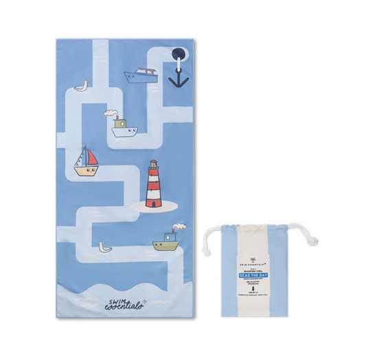 Swim Essentials: Microfiber Beach Towel - Seas the Day