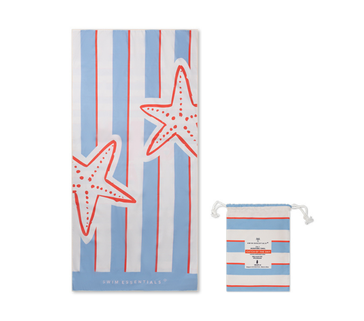 Swim Essentials: Microfiber Beach Towel - Catch Of The Day
