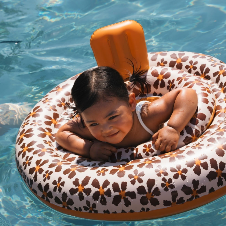Swim Essentials: Baby Float/Swim Seat - Wild Flower