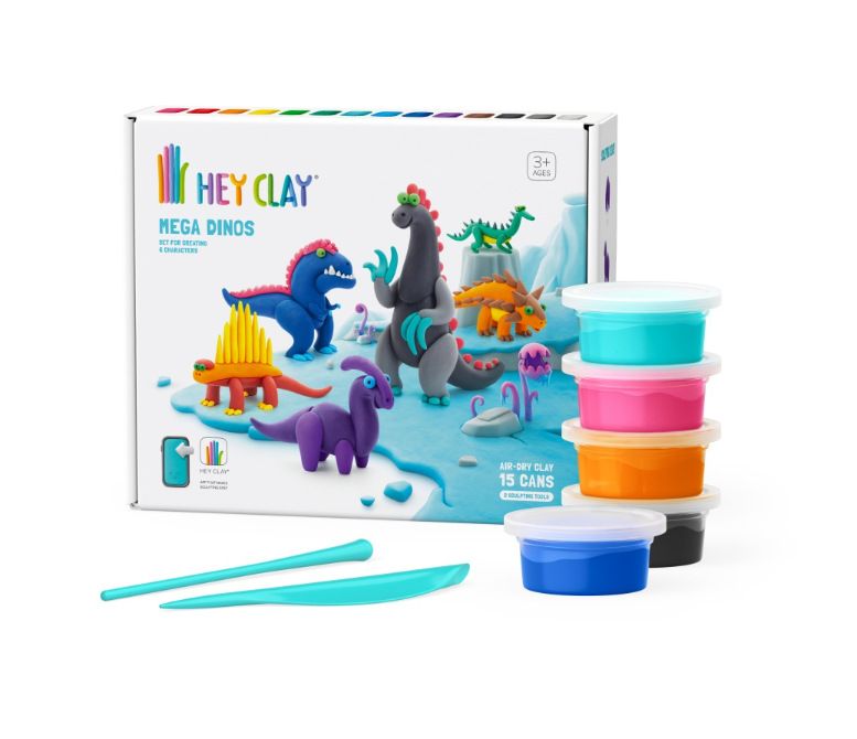 Hey Clay - Modelling Air-Dry Clay - Mega Dinos