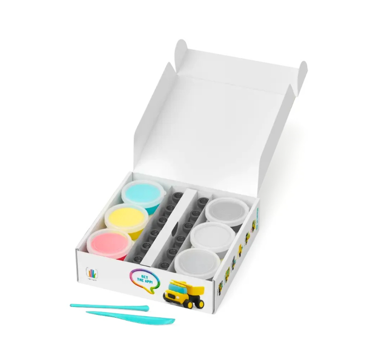 Hey Clay - Modelling Air-Dry Clay - Construction Cars