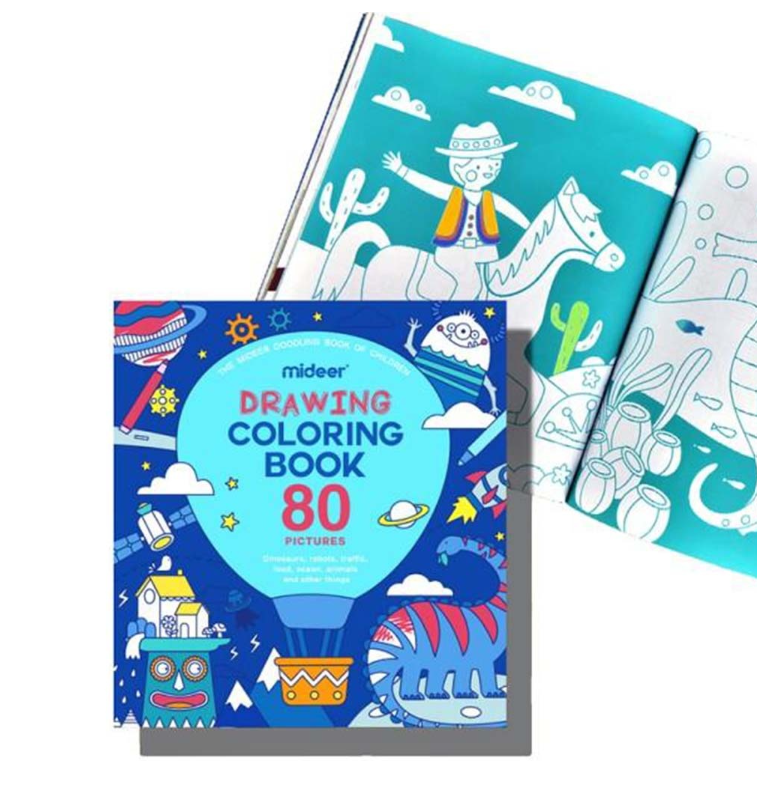 Mideer - Colouring book - Balloon Adventure