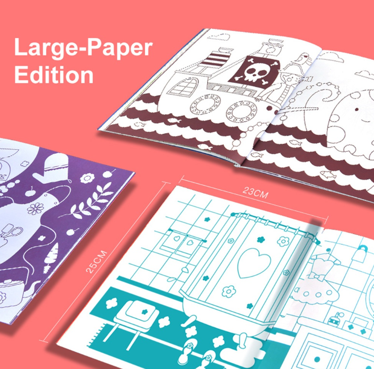 Mideer - Colouring book - Balloon Adventure