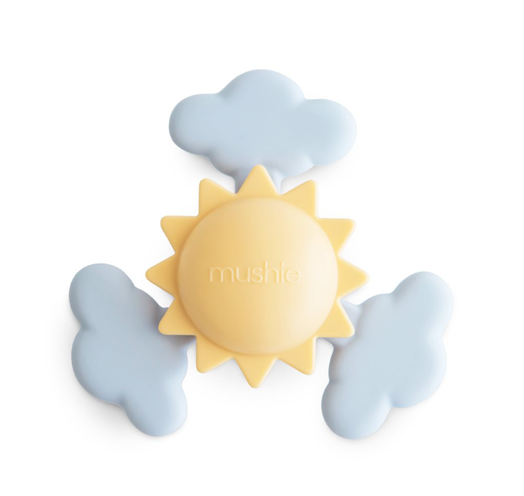 Mushie Suction Spinner Toy - Sunshine