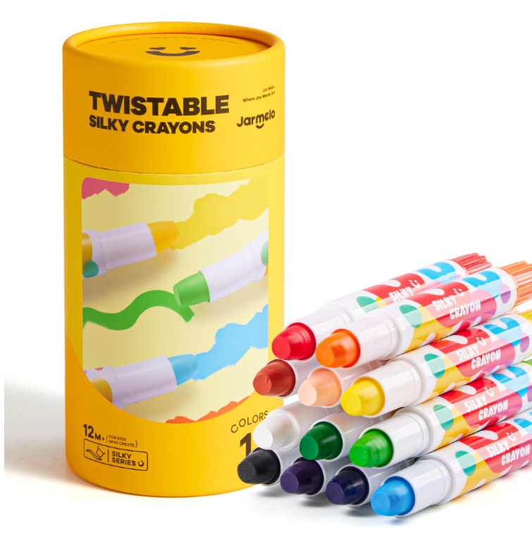 Jar Meló Twistable Silky Crayons