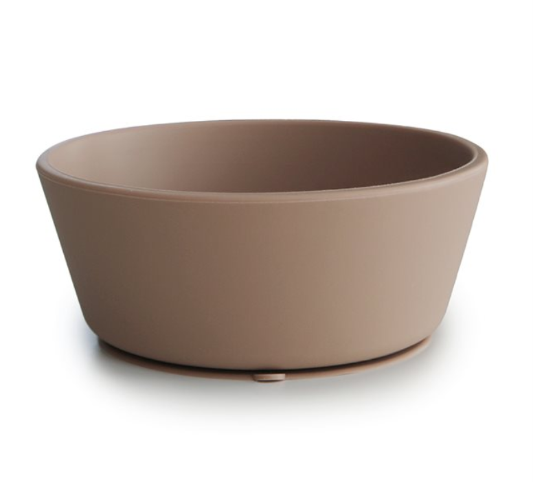 Mushie Silicone "Stay-Put" Suction Bowl