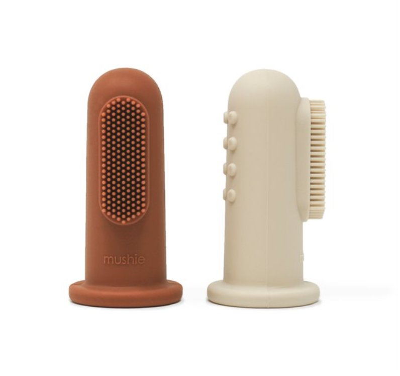 Mushie Silicone Finger Toothbrush