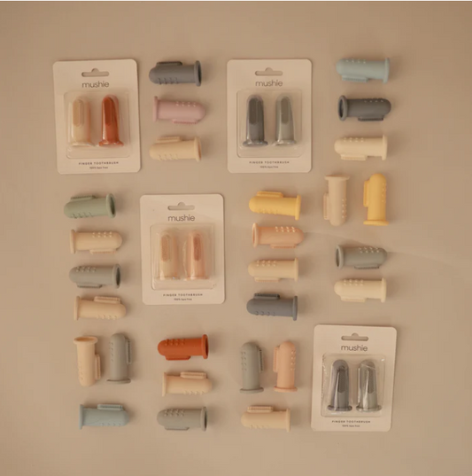 Mushie Silicone Finger Toothbrush