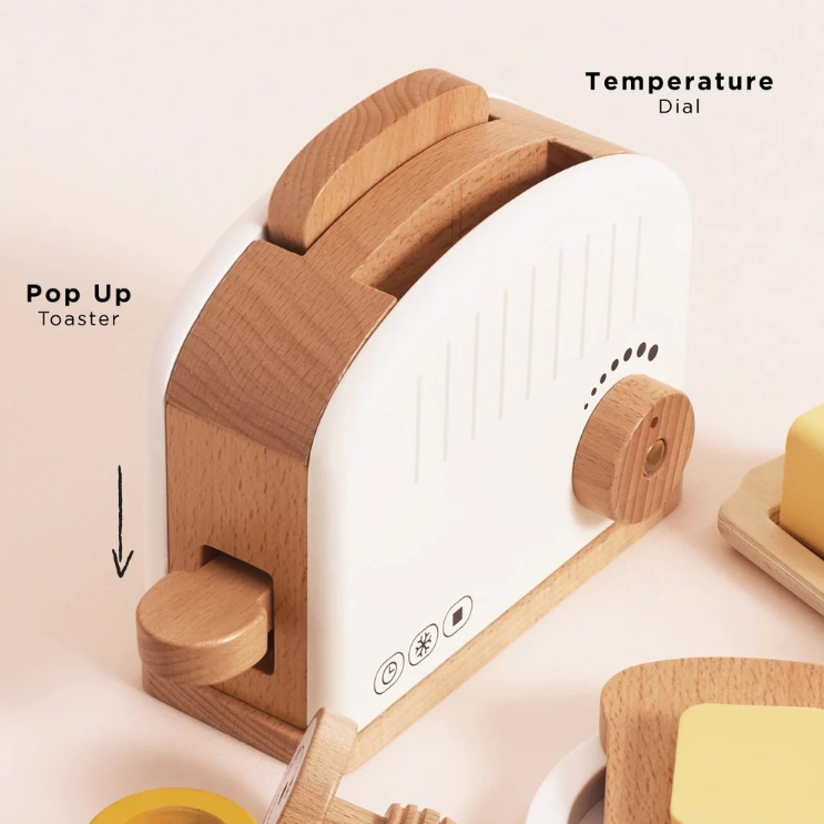 Le Toy Van - Wooden Toaster & Breakfast Set